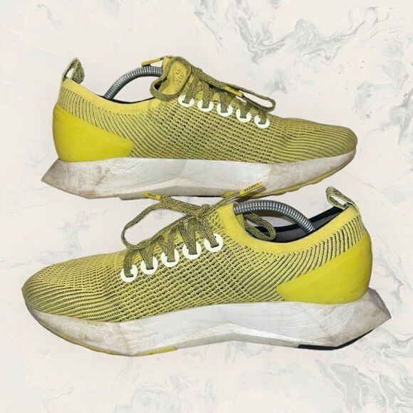 All Birds Tree Flyers Buoyant Yellow Blizzard Athletic Shoes Men’s Size 11 - Picture 5 of 9
